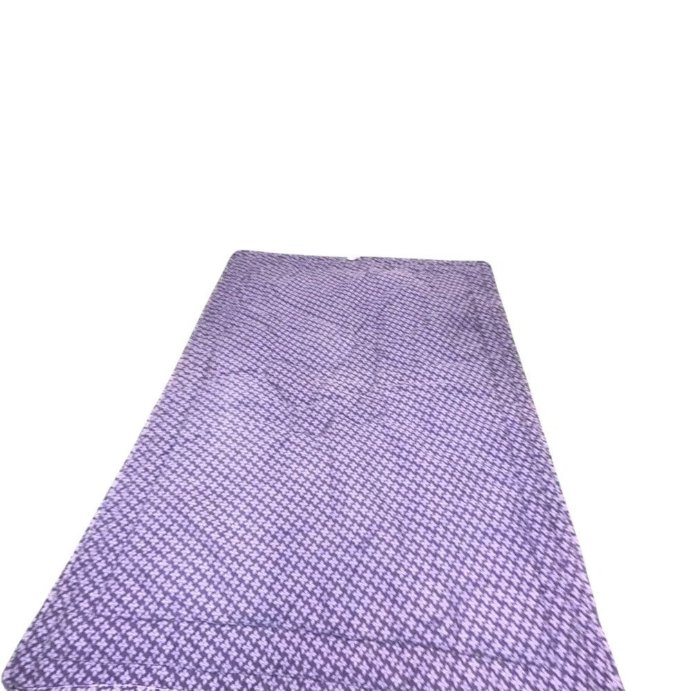 NoJo Butterfly Baby‎ Quilt Purple Teal Appliqué Blanket Crown Crafts vintage